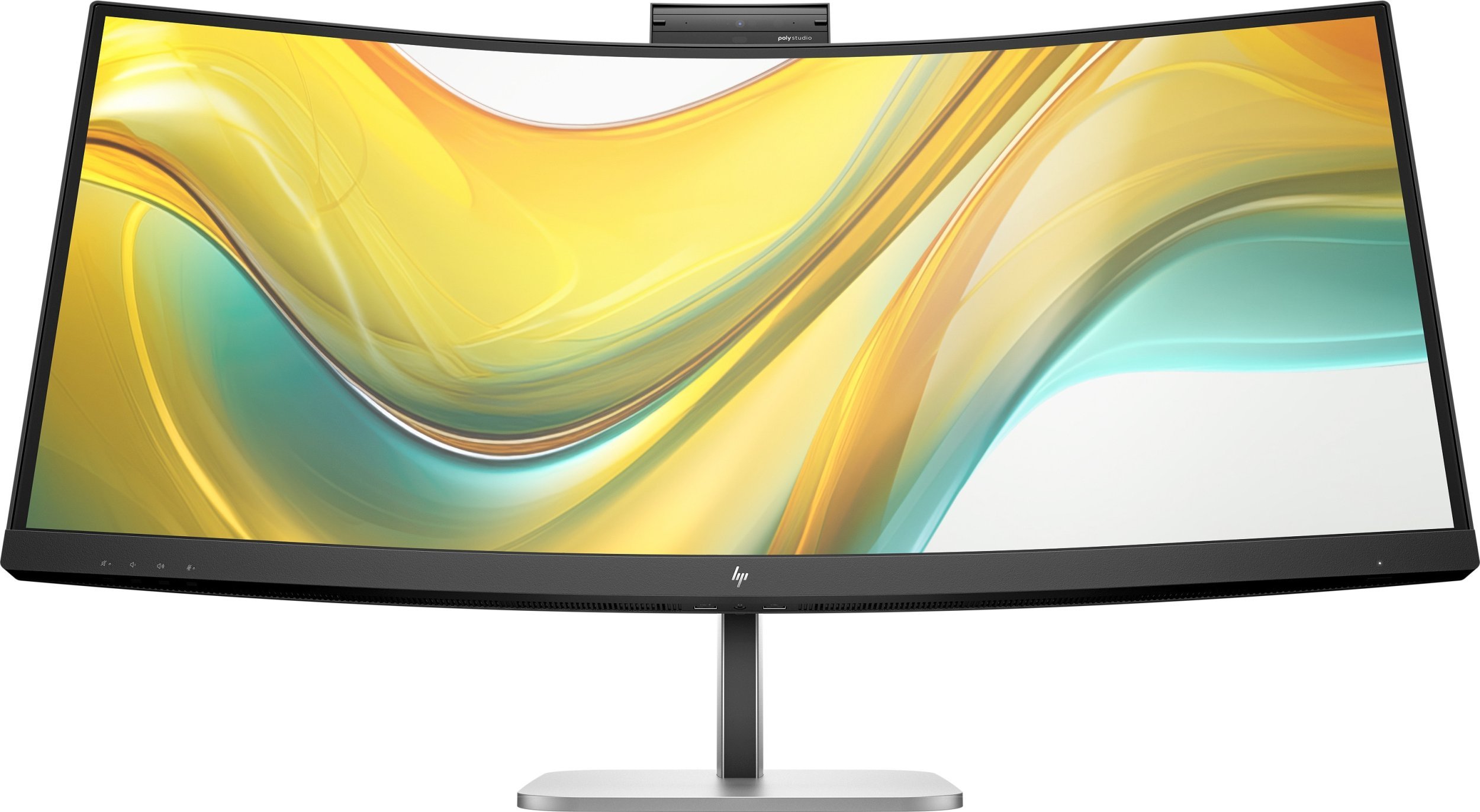 HP Series 5 Pro 34 inch WQHD USB-C Conferencing Monitor - 534pm PVC Free, 86.4 cm (34"), 3440 x 1440 pixels, Wide Quad HD, 5 ms