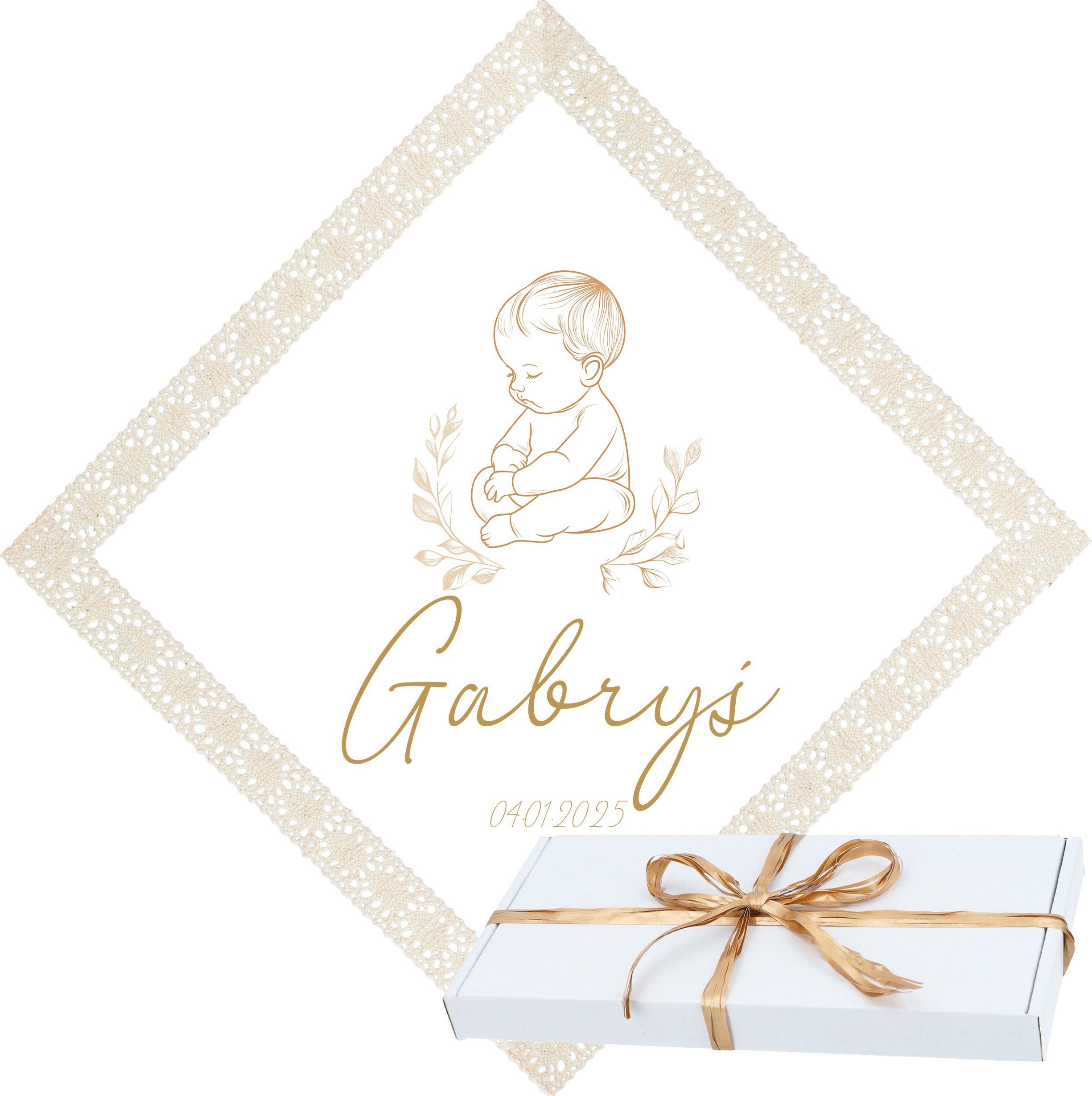 Szatka na chrzest święty