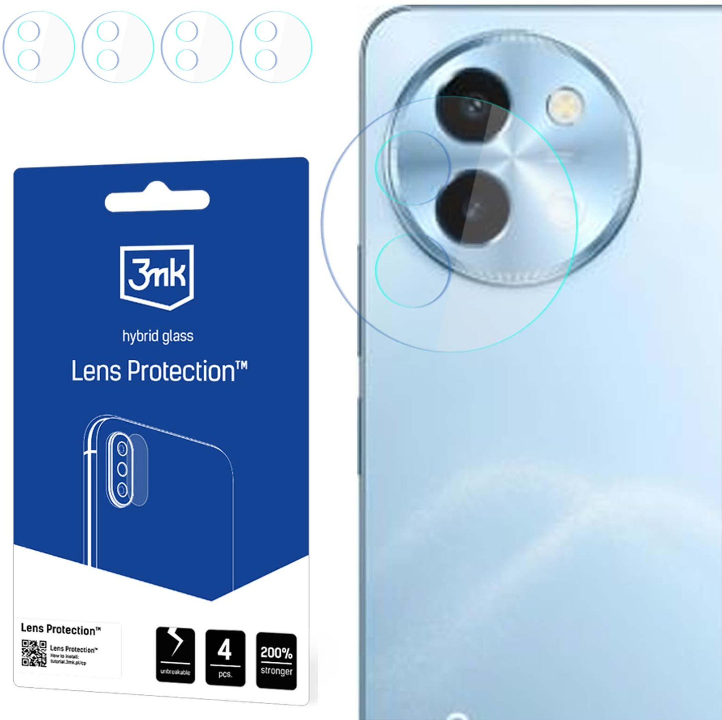 VIVO Y58 - 3MK LENS PROTECTION