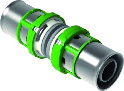 Złączka zaprasowywana MultiSkin mosiądz/cynowany 16x16