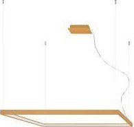 Lampa wisząca Thoro Żyrandol NELYA L złoty LED 3000K himp