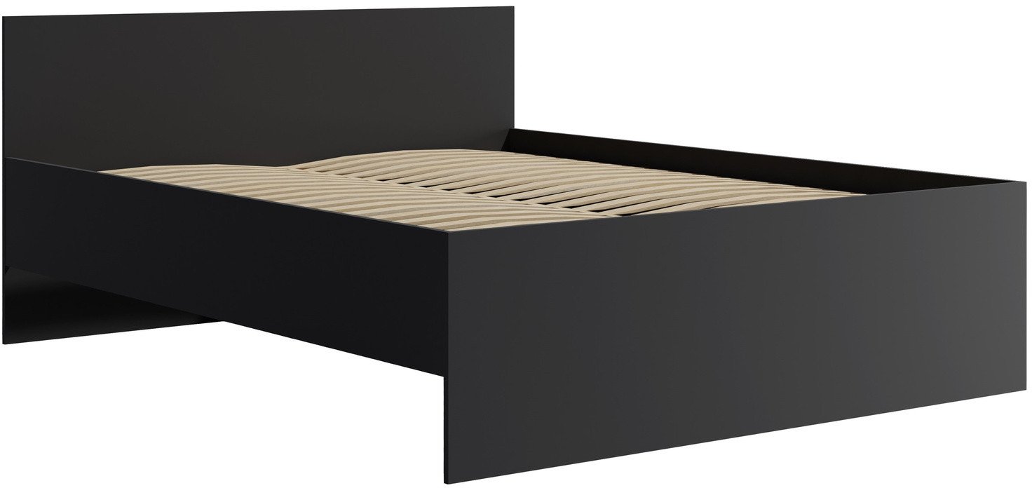 Łóżko Modena 160cm w kolorze czarnym