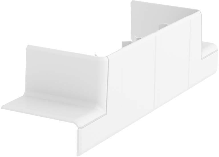 Bettermann Trójnik do kanału Rapid 45-2 190mm biały (6113300)