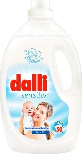 Płyn do płukania DALLI Żel do prania DALLI 2,75l Sensitive Detergent