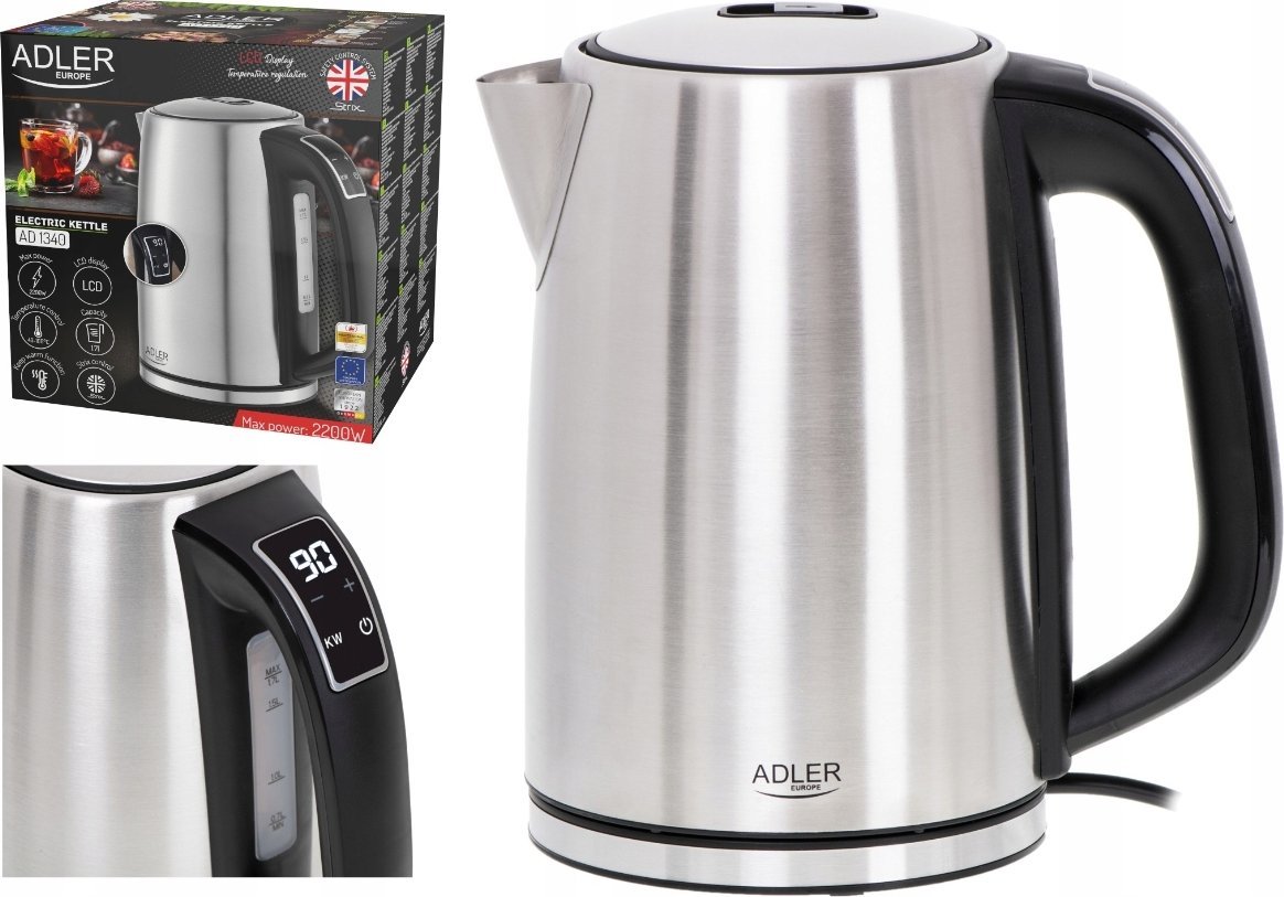 Czajnik Adler Czajnik Elektryczny 2200W Regulacja Temperatury