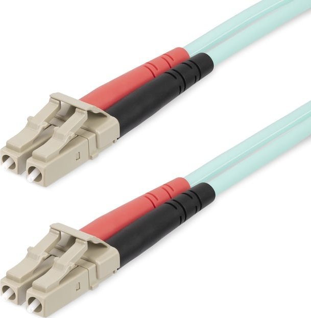 StarTech StarTech 450FBLCLC25 kabel optyczny 25 m LC OM4 Kolor Aqua