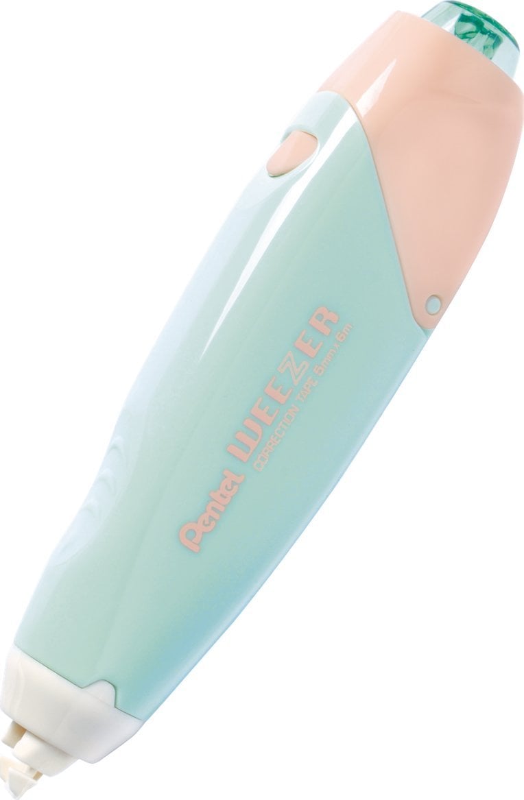 Pentel Korektor w tasmie Pentel Weezer 5mm/6m błękitny, BŁĘKITNY