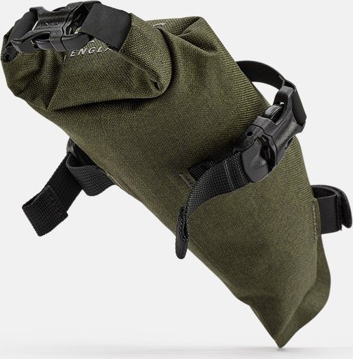 Brooks Torba podsiodłowa BROOKS SCAPE SADDLE ROLL BAG, Mud Green, Pojemność 1L, Mocowanie na paskach, Wodoodporność IPX4 (NEW)