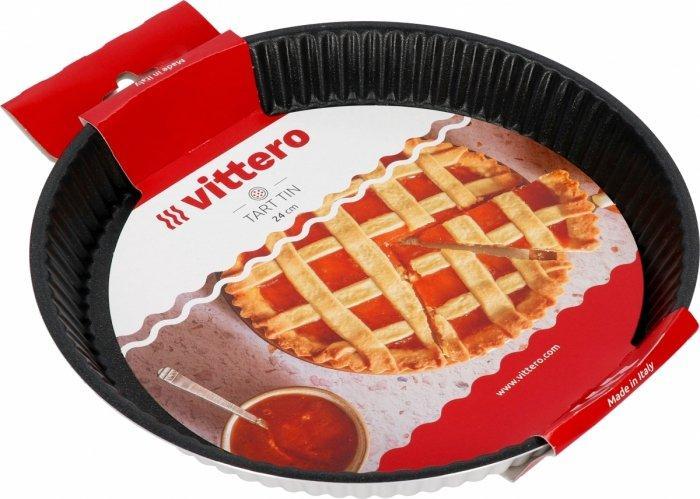 Vittero Forma aluminiowa do ciasta kruchego 24 cm