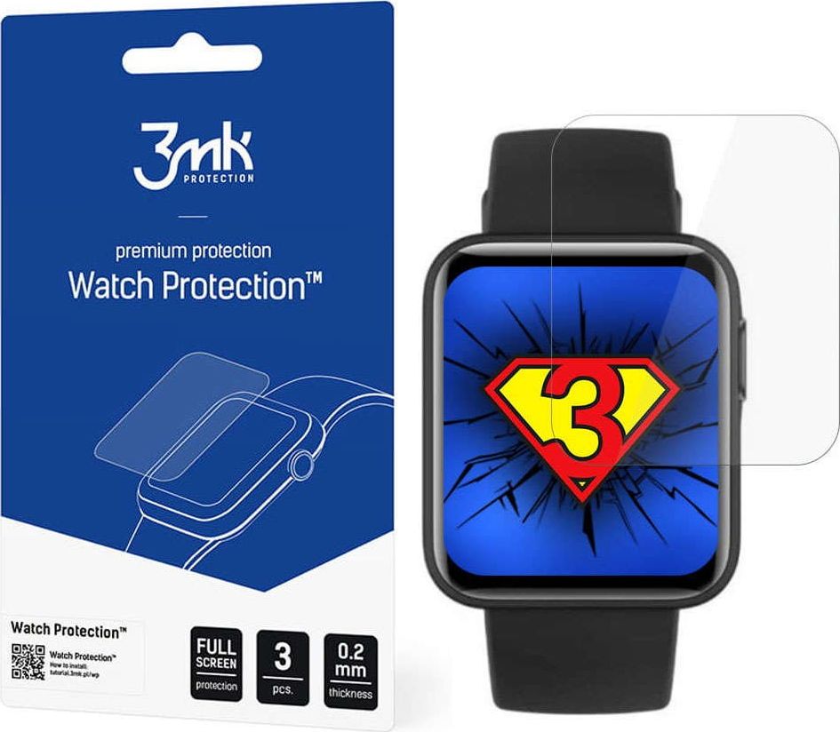 3MK Folia ochronna 3mk mocna Watch Protection x3 do Xiaomi Mi Watch Lite