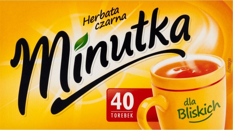Mokate Minutka Herbata czarna 56 g (40 x 1,4 g)