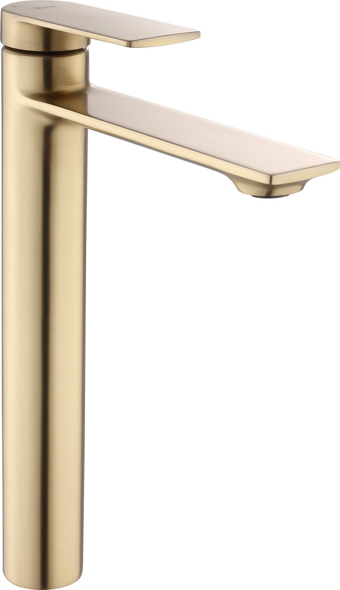 Bateria Umywalkowa REA STORM Złota Szczotkowana Wysoka