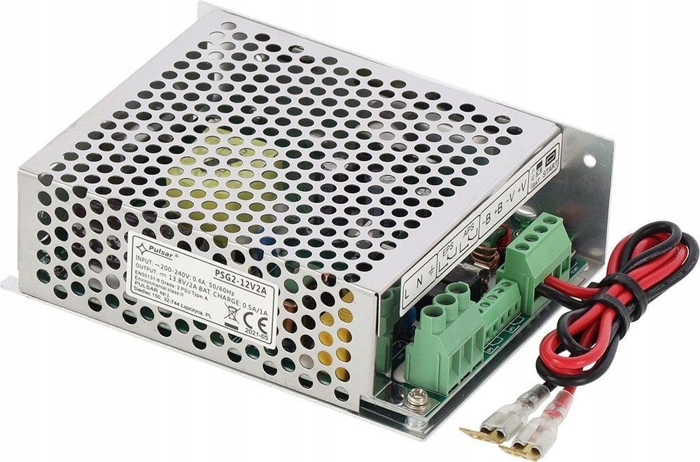 PSG2-12V2A PULSAR Zasilacz impulsowy 13.8V/2A do zabudowy