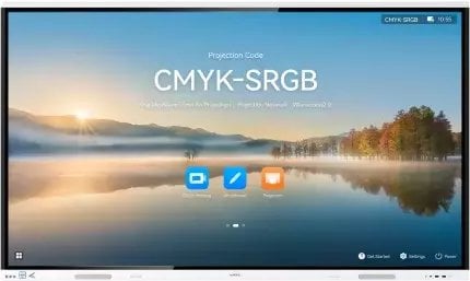 System interaktywny Huawei IdeaHub Board 3 Pro IHB2-65PB Intelligent Collaboration Device 165,1cm 65 cali infrared screen Jade white overseas