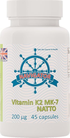 NAVIGATOR Witamin K2 MK-7 NATTO 200 g 45 kaps.