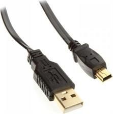 Kabel USB InLine USB-A - miniUSB 5 m Czarny (31850F)