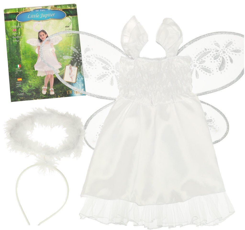 Kostium strój karnawałowy przebranie aniołek aureola jasełka 3 el rozmiar M Kik Sp. z o. o. Sp. k.