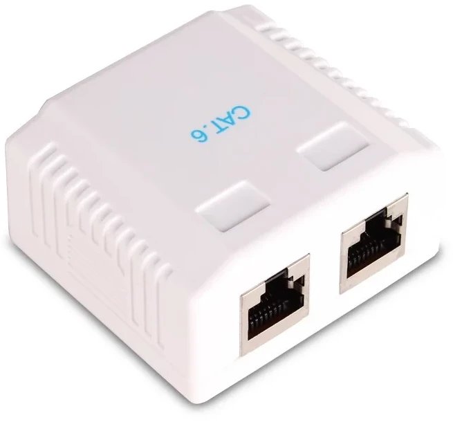 Gniazdo Natynkowe Getfort 2Xrj45 Kat.6