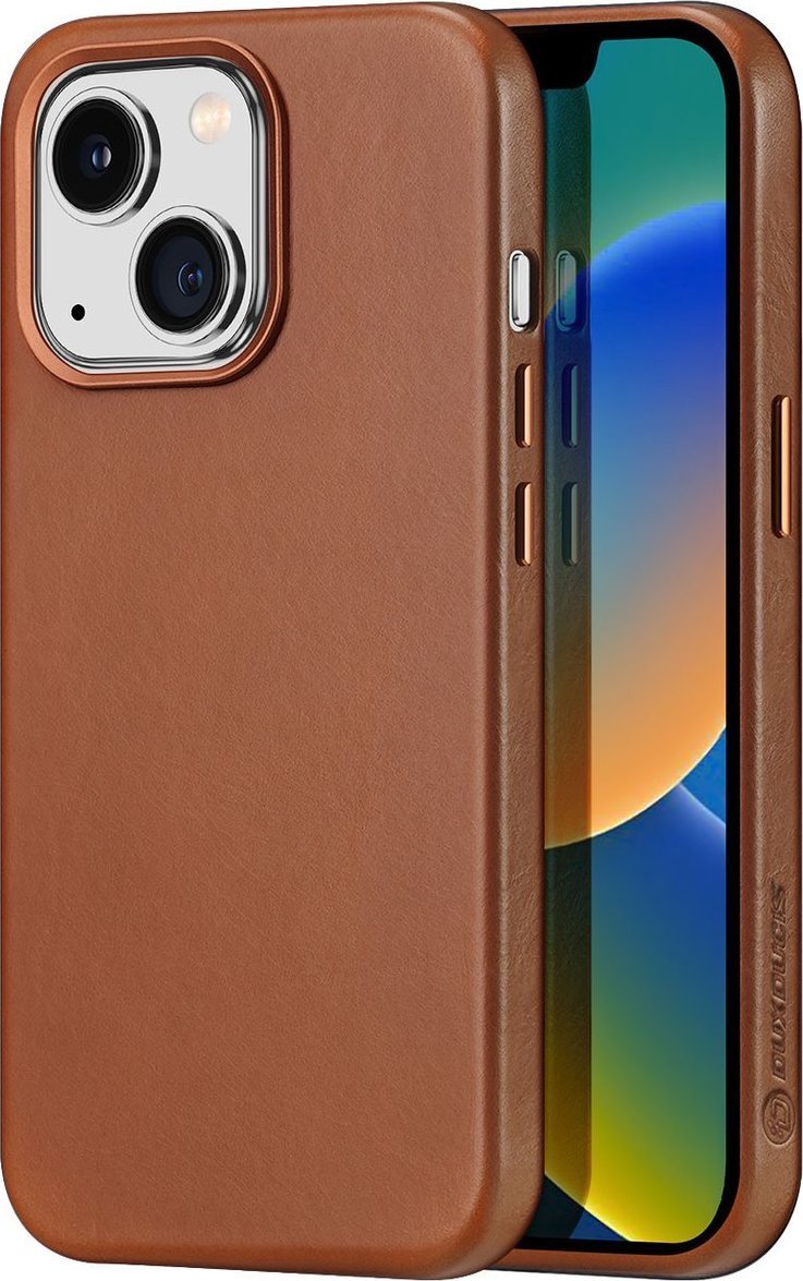 DUXDUCIS Etui DuxDucis Naples MagSafe Apple iPhone 14 brązowe