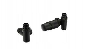 Tully zestaw termostatyczny zintegrowany czarny TZTI/C