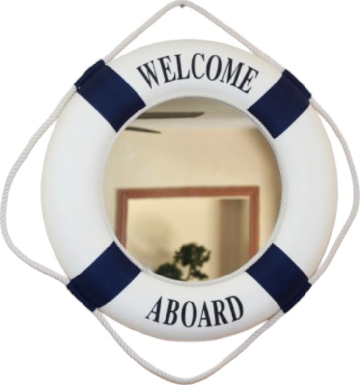 Giftdeco Lustro w kole ratunkowym