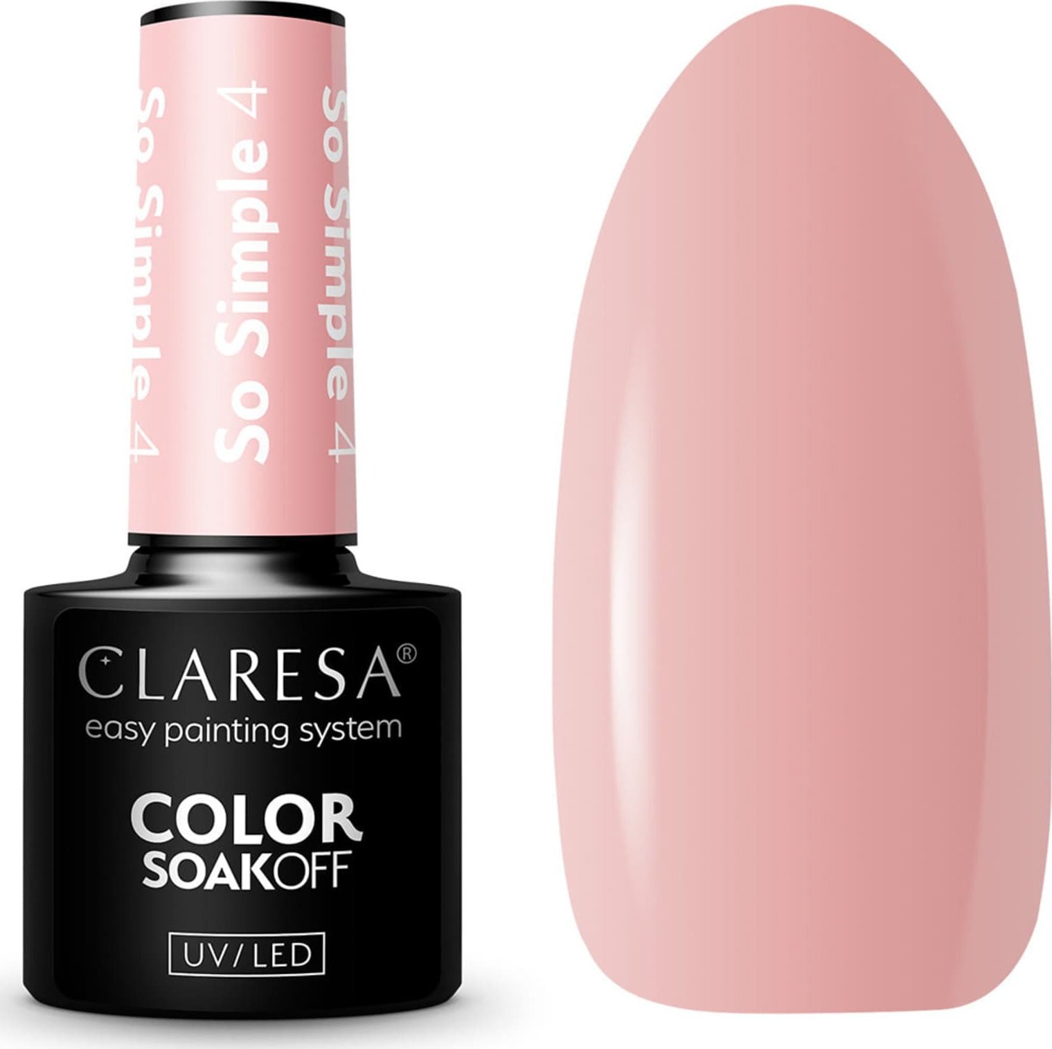 Activeshop CLARESA Lakier hybrydowy So simple 4- 5g