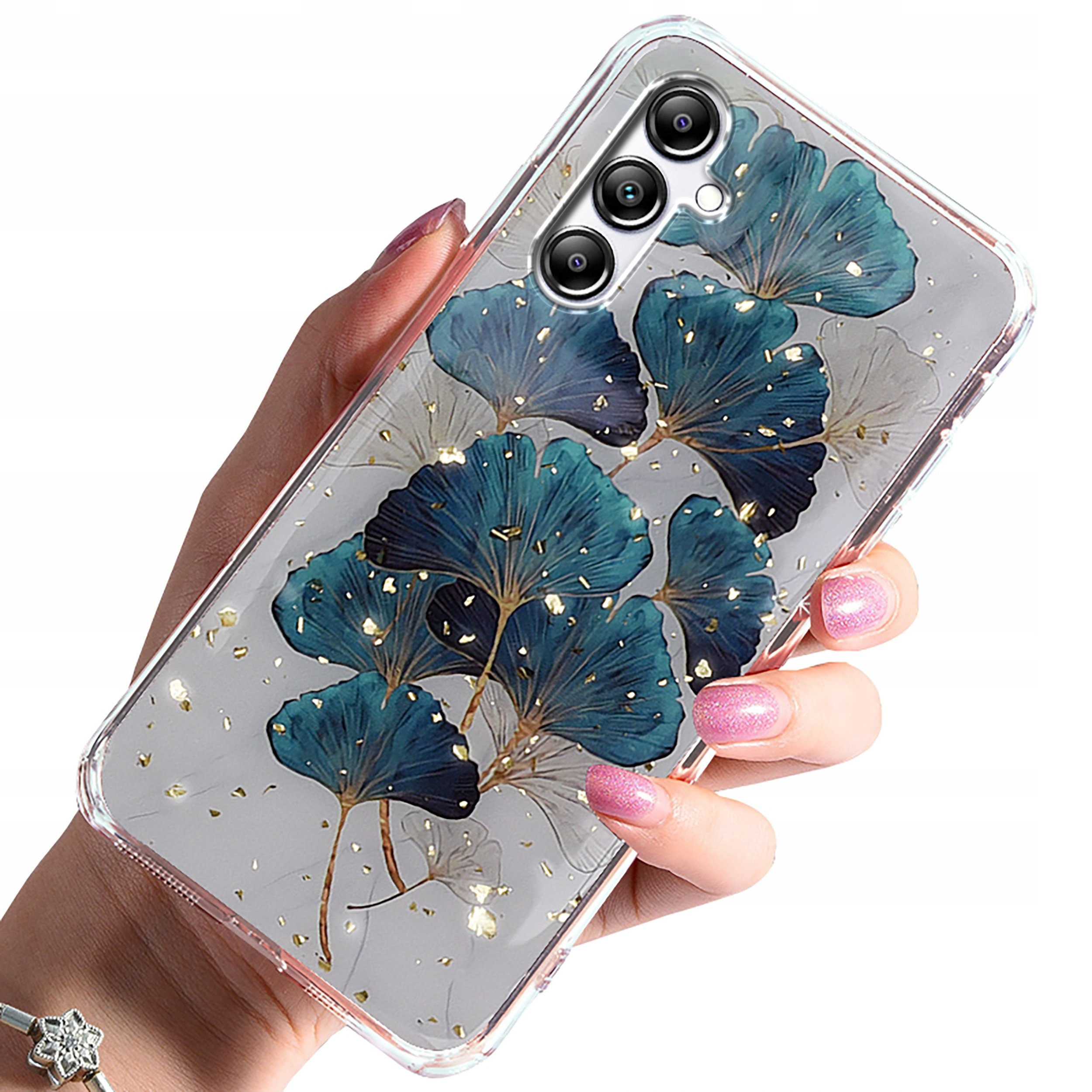 Etui do Samsung Galaxy A15 4G | A15 5GCase Glamour PLECKI + Szkło OCHRONNE