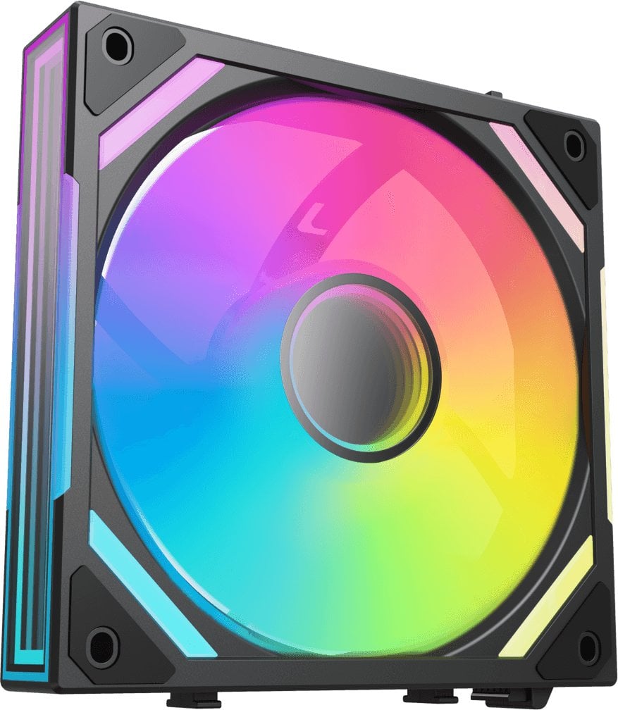 Wentylator Alpenfhn WingBoost 4 wentylator PWM, RGB - 120mm, czarny