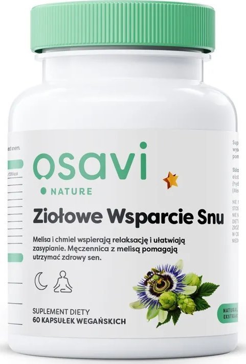 Osavi Osavi - Ziołowe Wsparcie Snu, 60 vkaps