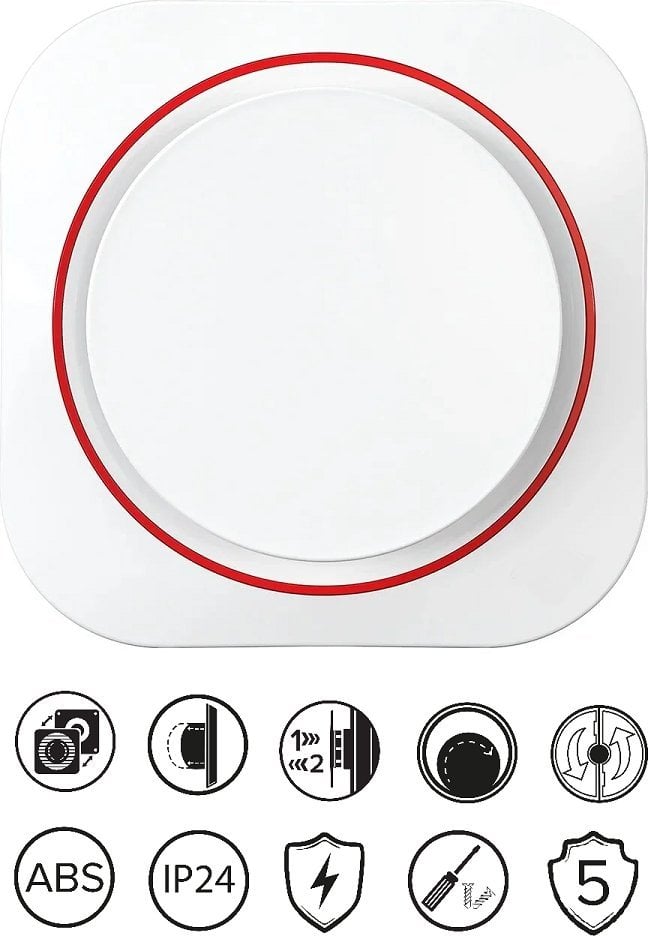 Vlano Bathroom fan Vlano MOON 125 (Simple Set) 125 mm