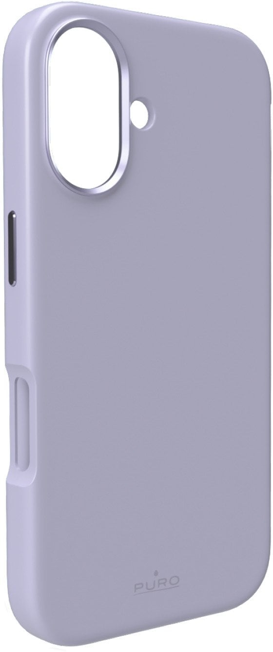 Etui silikonowe Pure Icon Mag Pro Liquid Silicone na iPhone 17 kompatybilne z MagSafe, z ochroną aparatu i aluminiowymi przyciskami - różowe