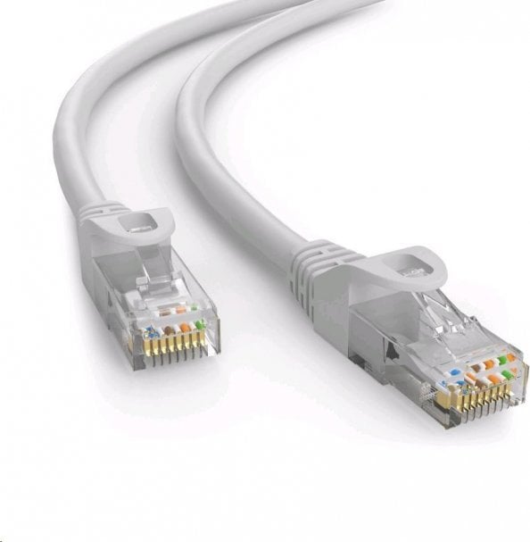 C-Tech C-TECH kabel patchcord Cat6e, UTP, šedá, 30m