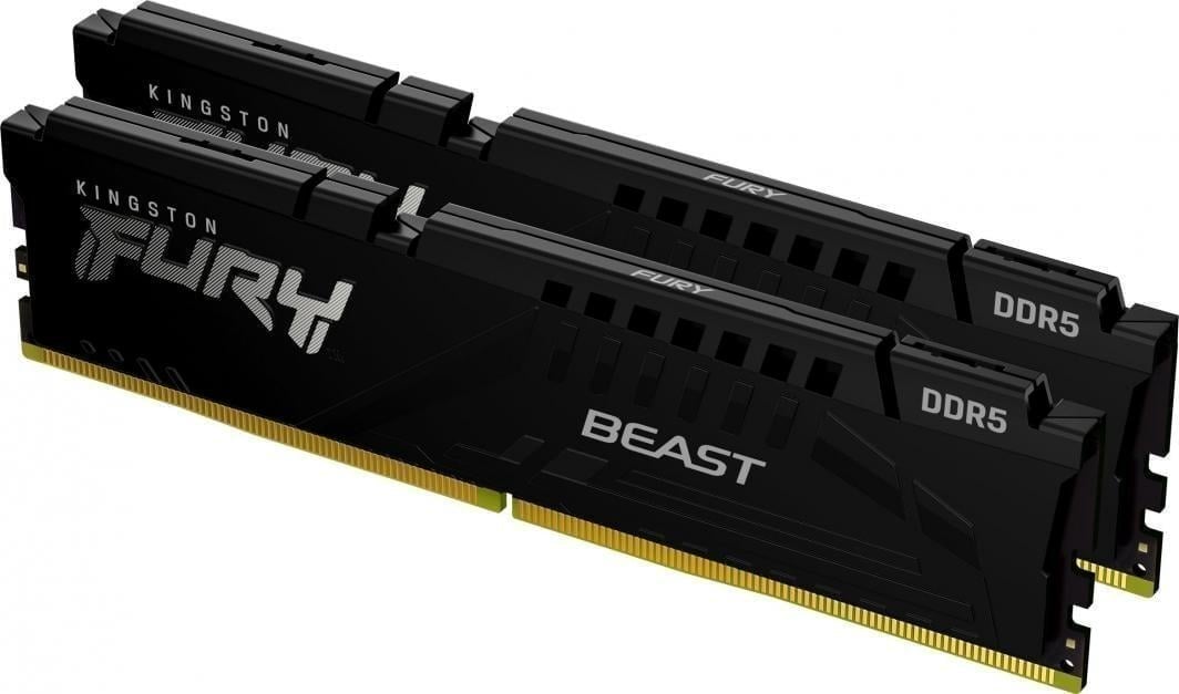 Pamięć Kingston Fury Beast, DDR5, 32 GB, 6400MHz, CL32 (KF564C32BBK2-32)