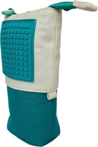 Piórnik Pixie Crew Pionowy piórnik na suwak z turkusowym panelem