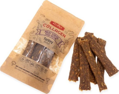 4DOGS Mięsne Paski z Indyka i Poroża 100 g