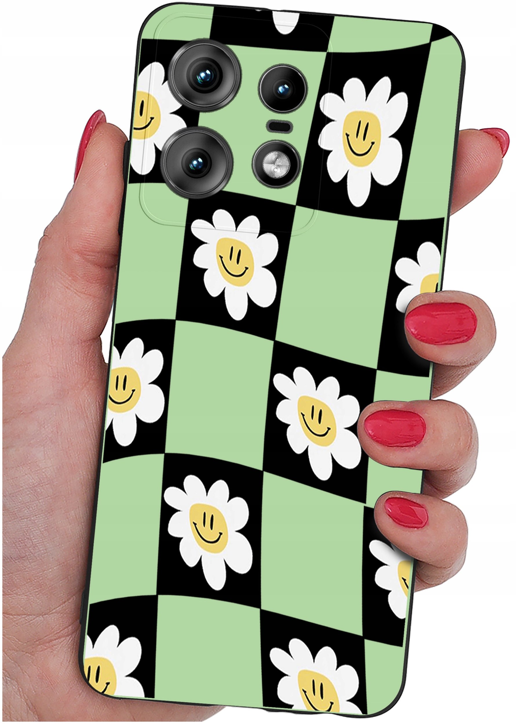 Etui do Motorola Moto EDGE 50 Pro WZORY |SILIKONOWE MATT CASE