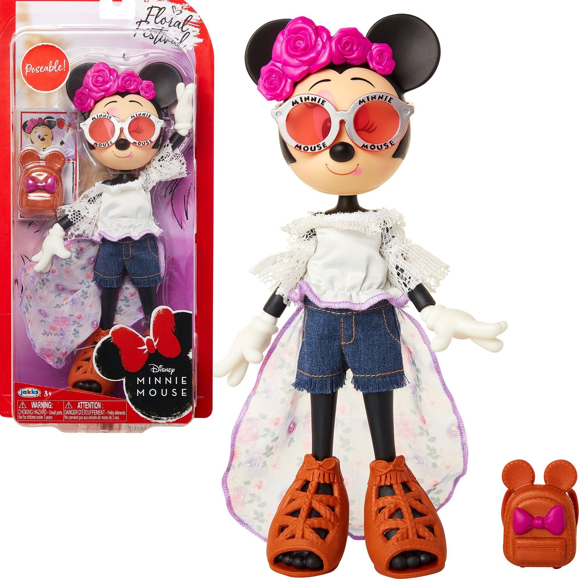Figurka Jakks Pacific Disney Myszka Minnie Festiwal Kwiatów (20258)