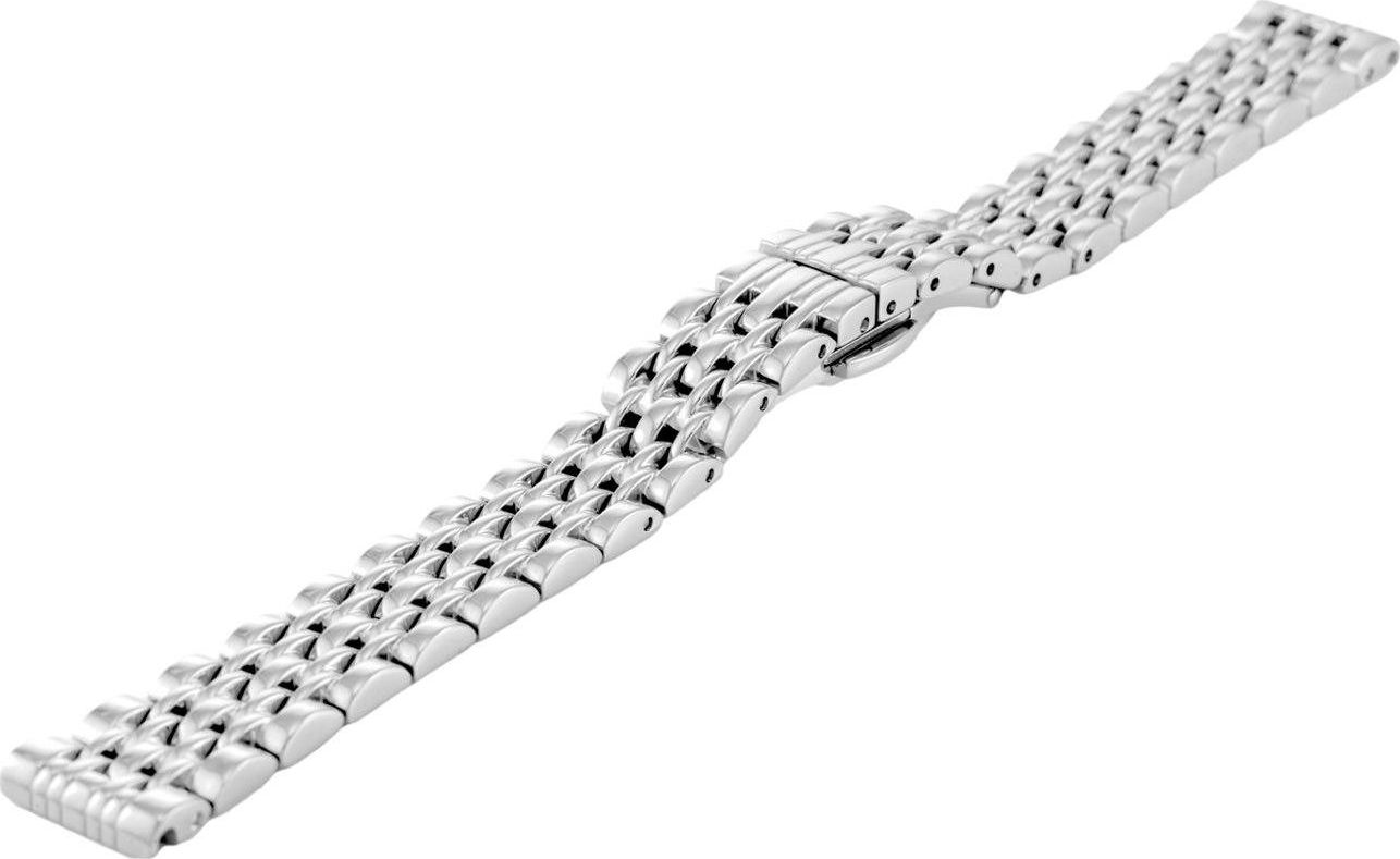 Bisset Bransoleta stalowa do zegarka 14 mm BR-116/14 Silver uniwersalny