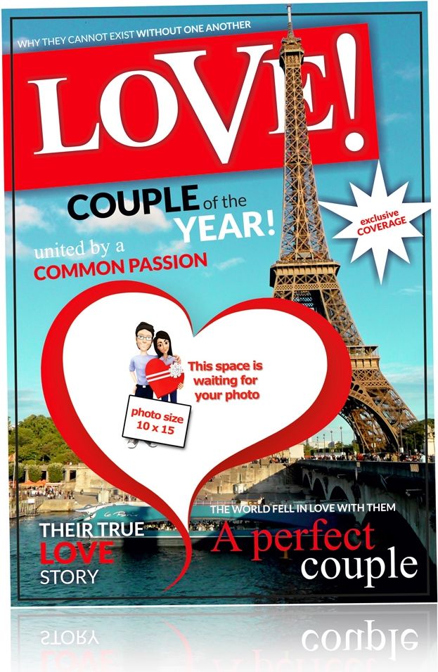 Ramka Froster Ramka na zdjęcia LOVE (EN)