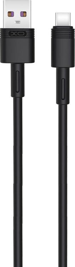 Kabel USB Techonic XO kabel NB-Q166 USB - USB-C 1,0 m 5A czarny