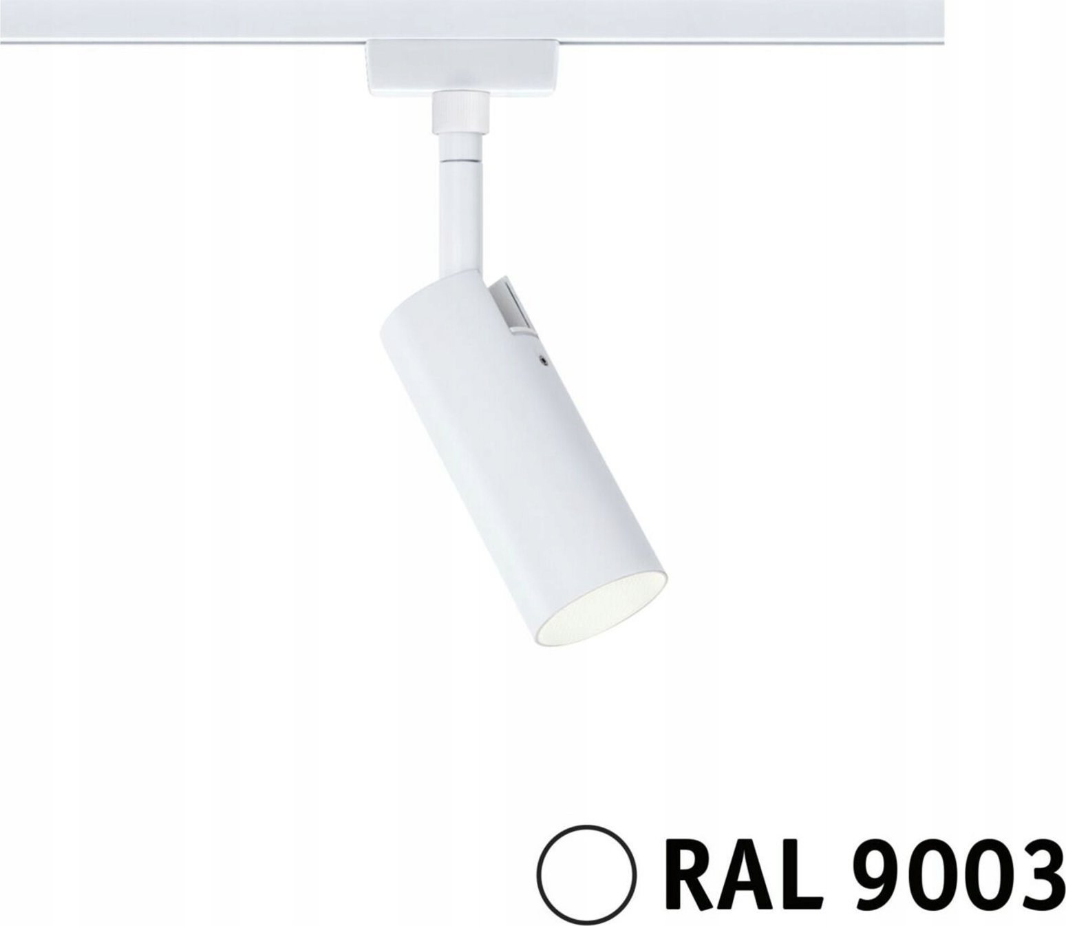 Paulmann Reflektor na szynoprzewód URail TUBO LED 3-STEP DIM 4W 150lm 3000K 230V biały RAL9003 / metal