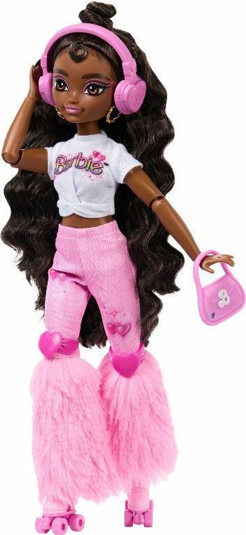 Lalka Barbie Mattel Dream Besties Brooklyn na wrotkach (JFX97)