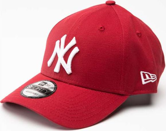 New Era LEAGUE ESSENTIALS 012 BURGUNDY - - uniseks - czerwony