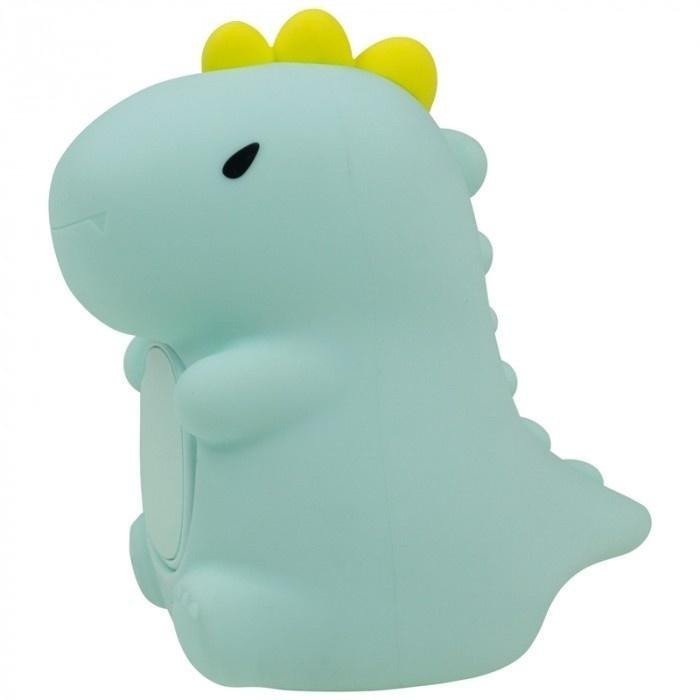 Lampka nocna LED RGB Dino z budzikiem