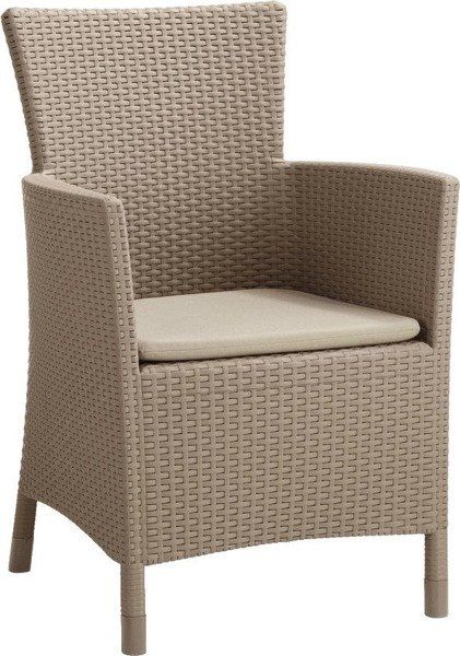 Allibert ALLIBERT Fotel ogrodowy IOWA SAND 215519 uniwersalny