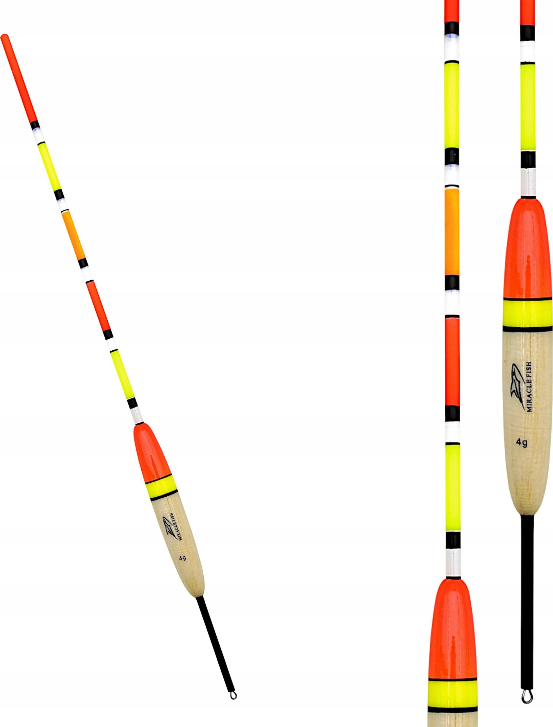 Miracle Fish Spławik Przelotowy wyporność 4 g wysokość 28,5 cm