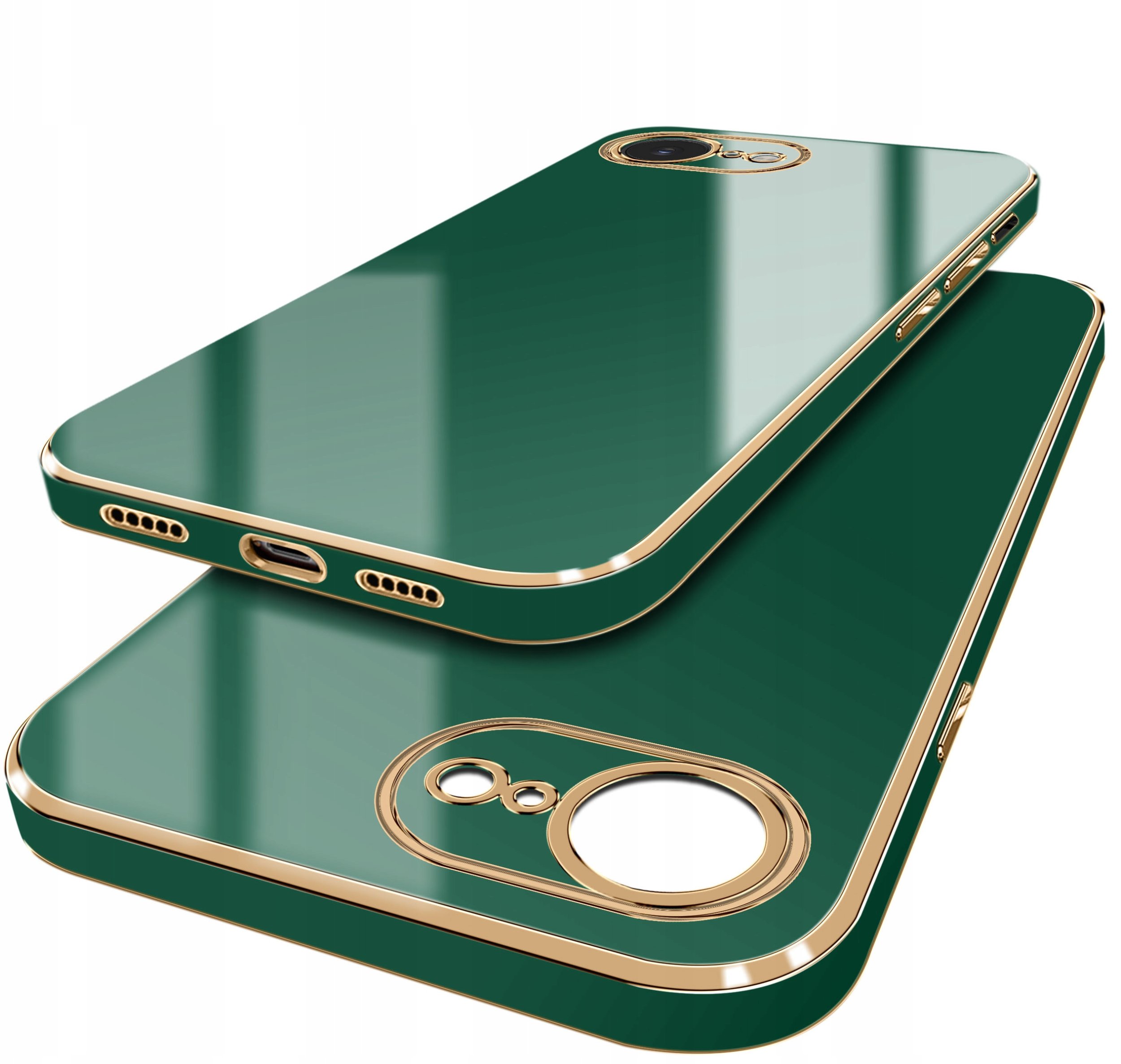 Etui do iPhone 16e SILIKONOWE ELEGANCKIE SLIM + Szkło OCHRONNE 9H