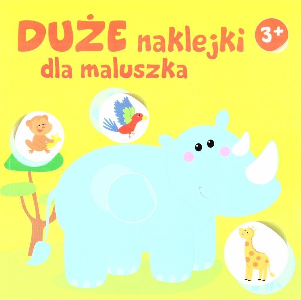 YOYO Duże naklejki dla maluszka 3+ - Nosorożec