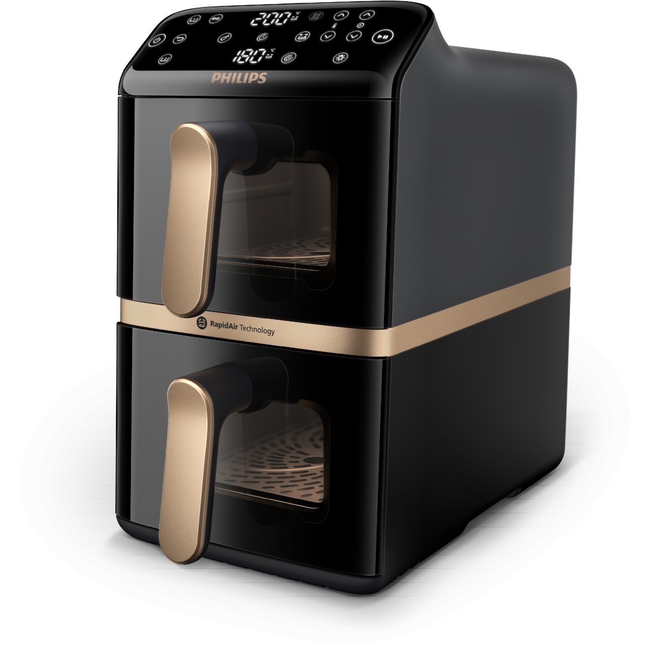 Philips 4000 series NA462/70 pionowy Ovi Stacked Dual Basket seria 4000