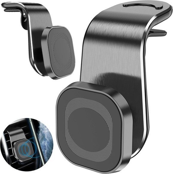 Uchwyt samochodowy magnetyczny do telefonu kratki